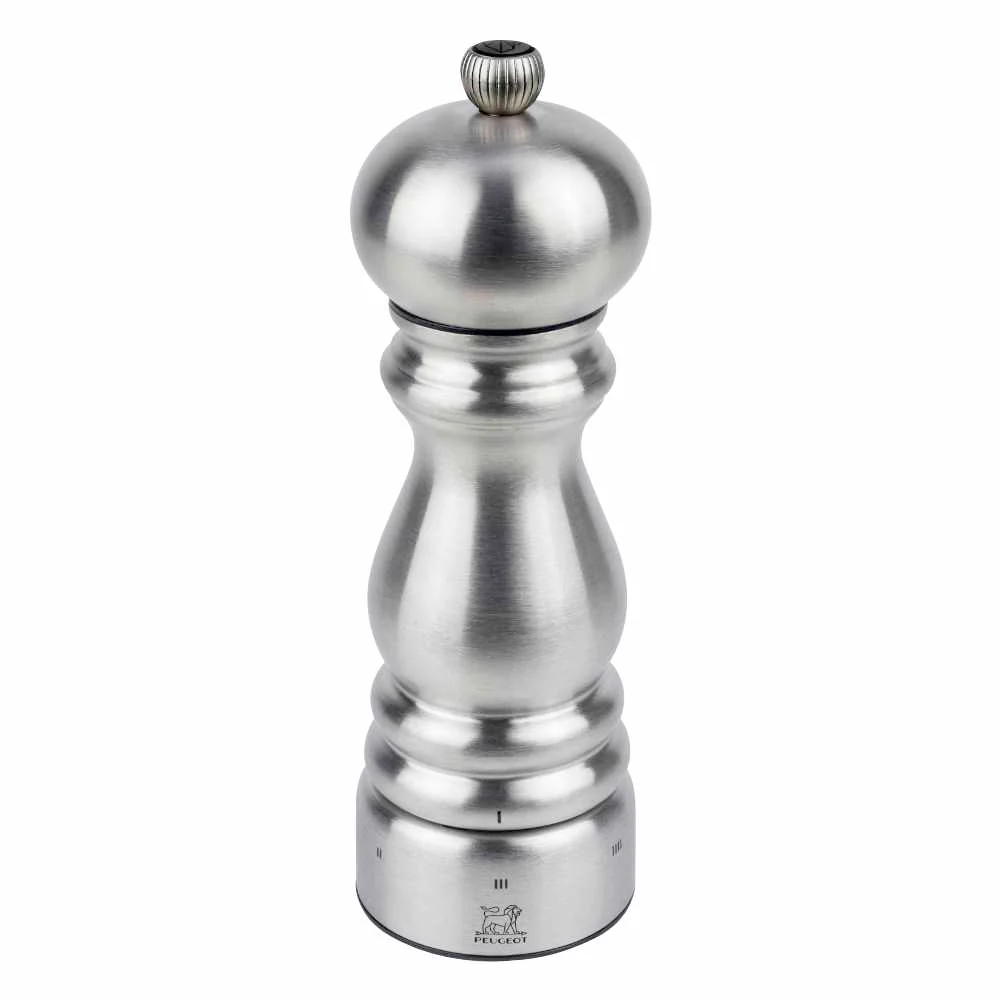Peugeot Paris Chef 7" u'Select Stainless Steel Pepper Mill