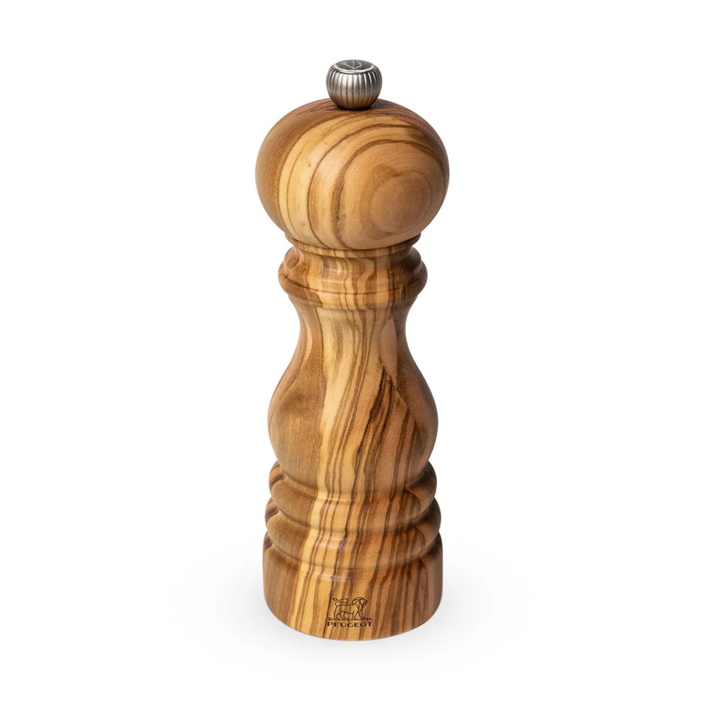 Peugeot Paris Olive Wood 7" Classic Salt Mill