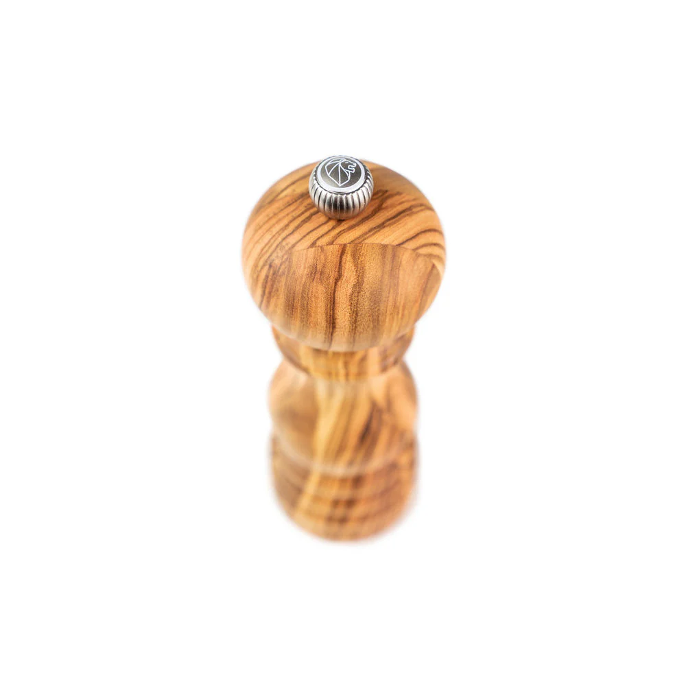 Peugeot Paris Olive Wood 7" Classic Salt Mill - Image 2