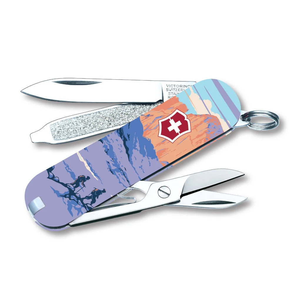 Victorinox Rocky Mountains National Park Poster Art Classic SD Swiss Army Knife - Image 3