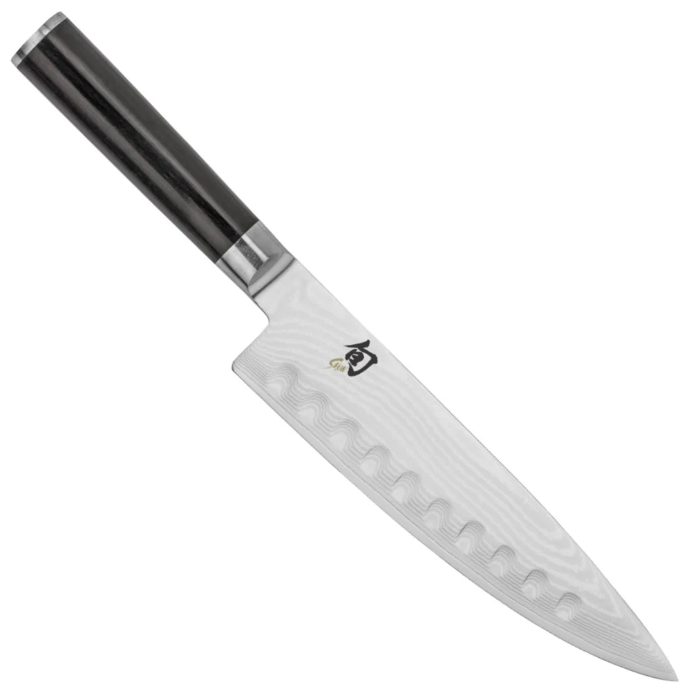 Shun Classic 8" Ebony Hollow Ground Chef's Knife