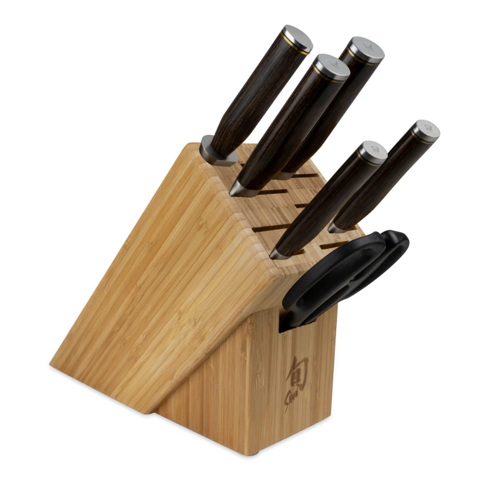 Shun Premier 7-Piece Essential Knife Block Set