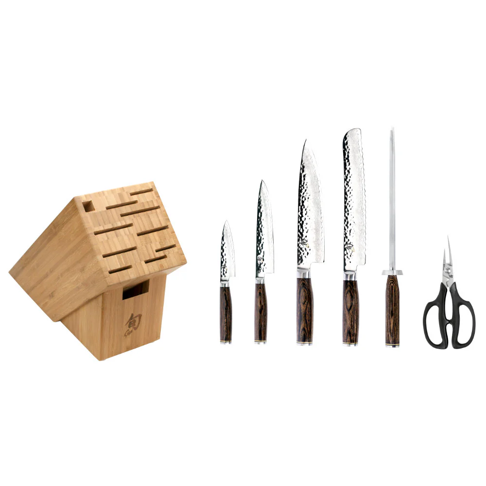 Shun Premier 7-Piece Essential Knife Block Set - Image 2