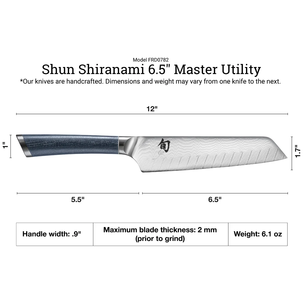 Shun Shiranami 6.5" Master Utility Knife - Image 4