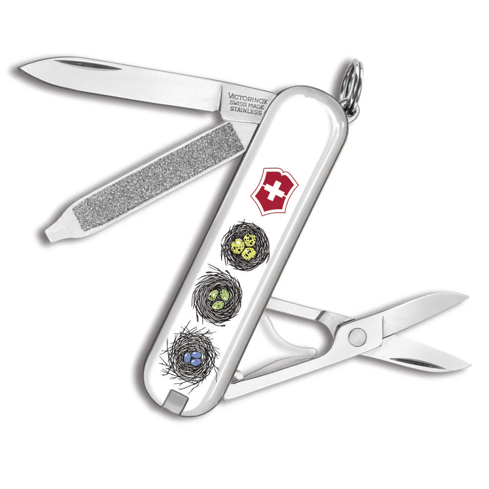 Victorinox Song Birds Classic SD Designer Swiss Army Knife - Image 2