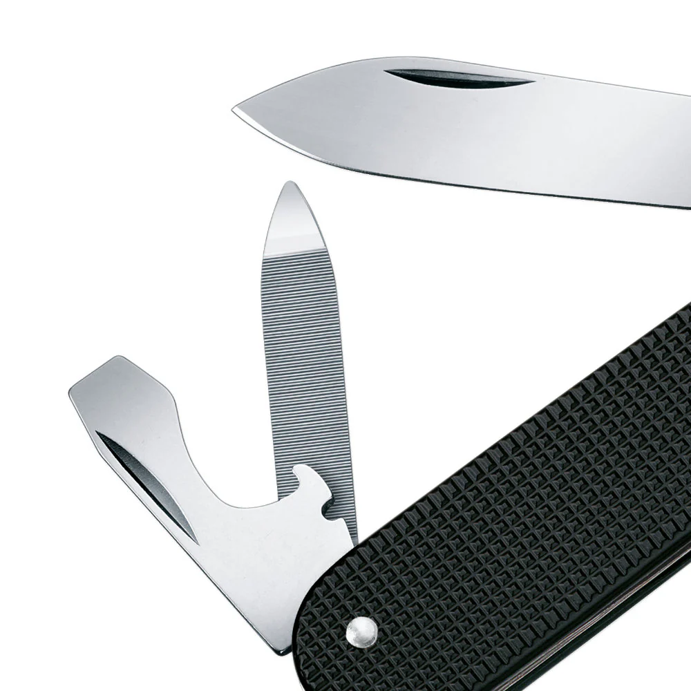 Victorinox Cadet Black Alox Swiss Army Knife - Image 4