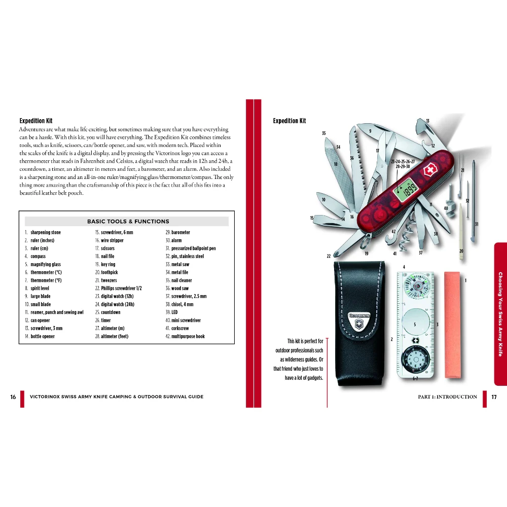 Swiss Army Knife Camping & Outdoor Survival Guide Book - Image 3