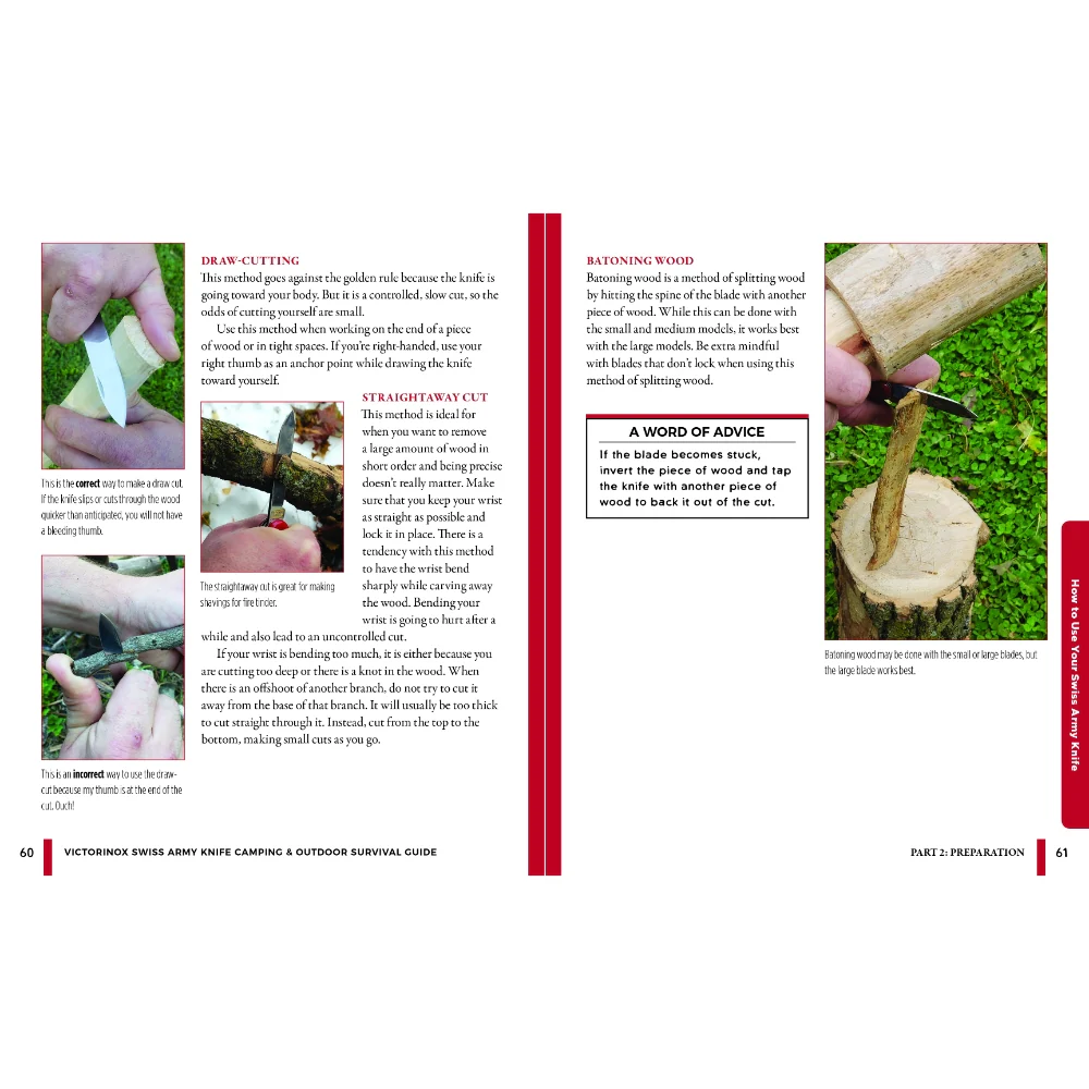Swiss Army Knife Camping & Outdoor Survival Guide Book - Image 4