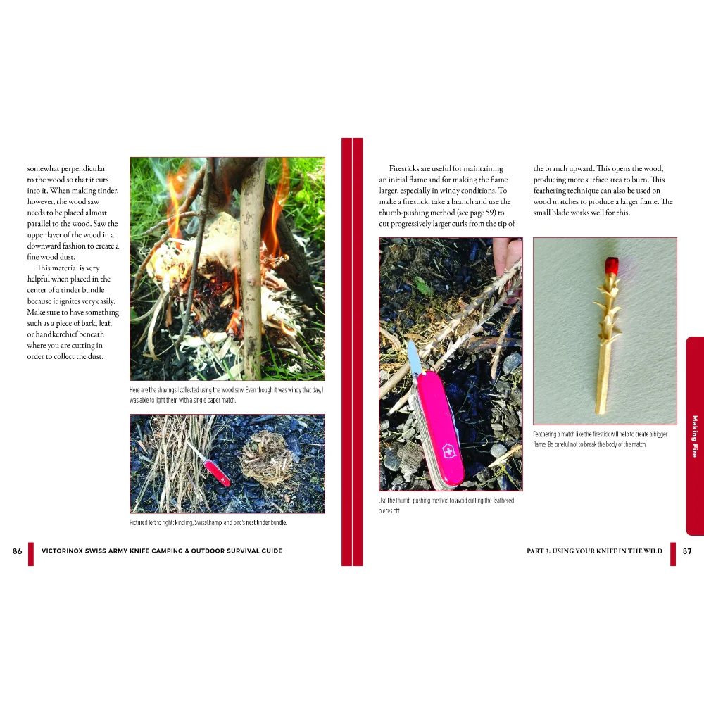 Swiss Army Knife Camping & Outdoor Survival Guide Book - Image 6