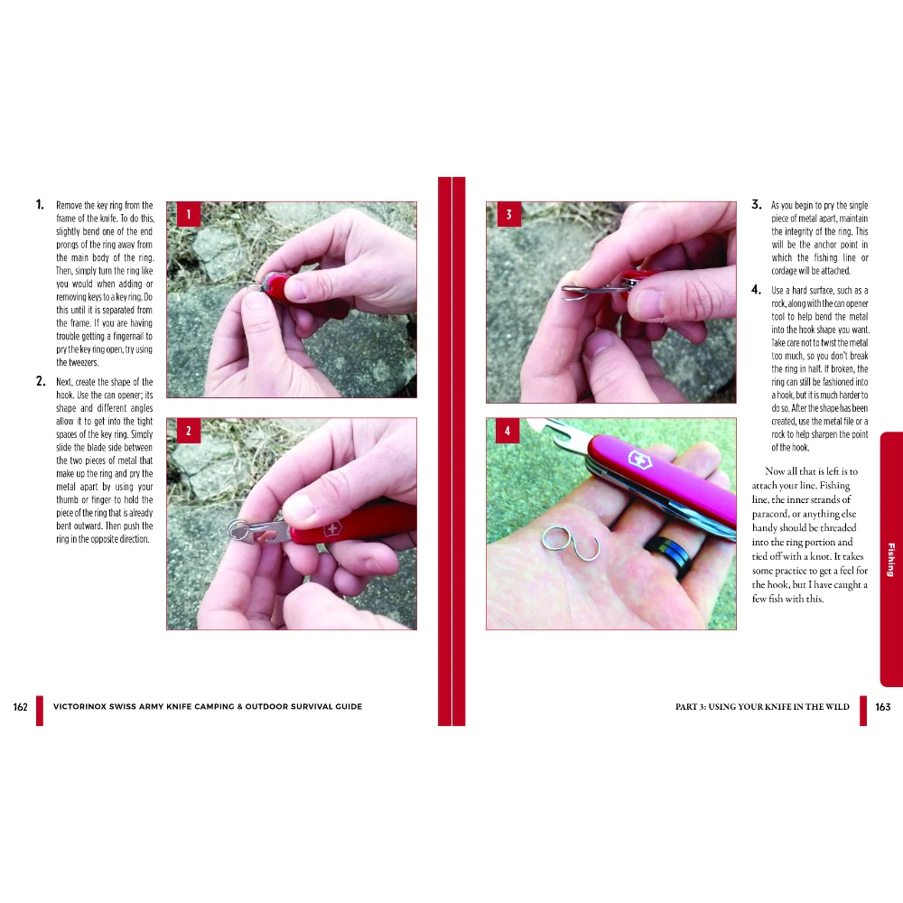 Swiss Army Knife Camping & Outdoor Survival Guide Book - Image 8
