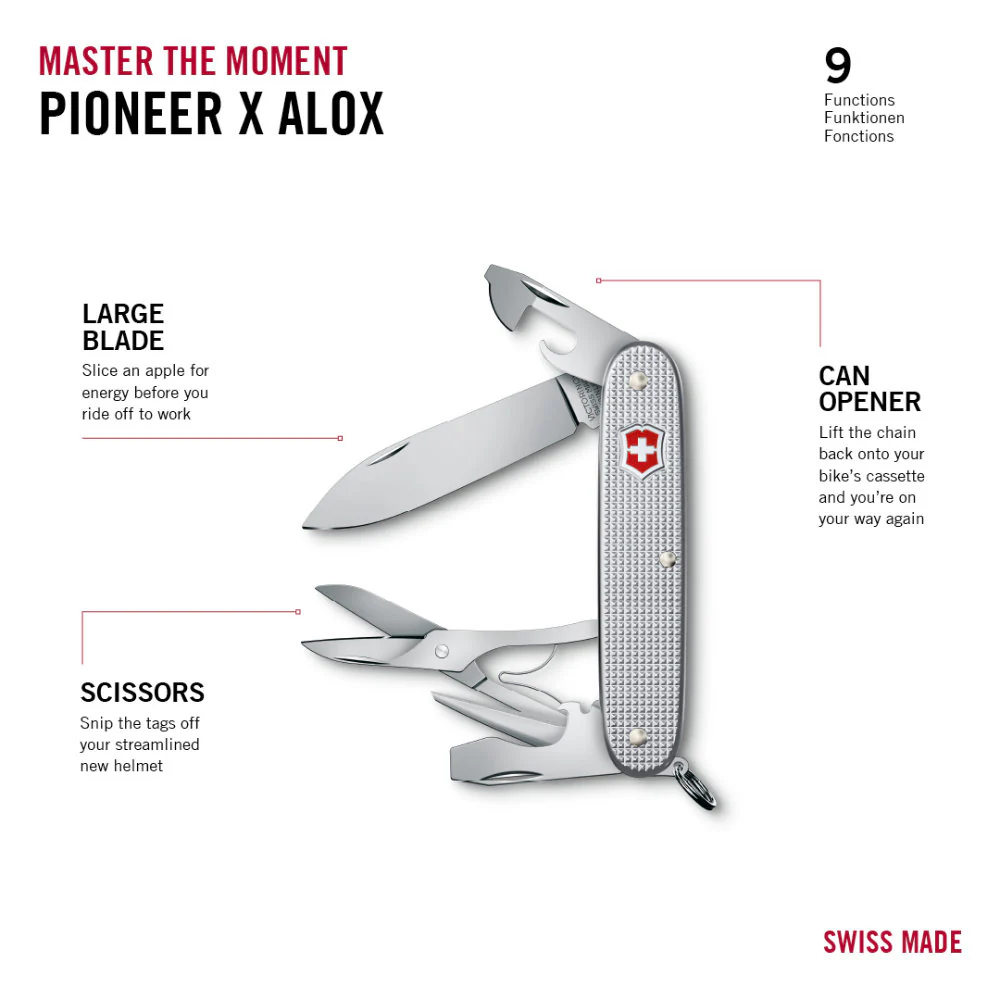Victorinox Pioneer X Alox Swiss Army Knife - Image 5