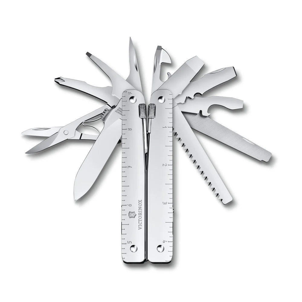 Swiss Army SwissTool MX Silver with Nylon Pouch - Image 2