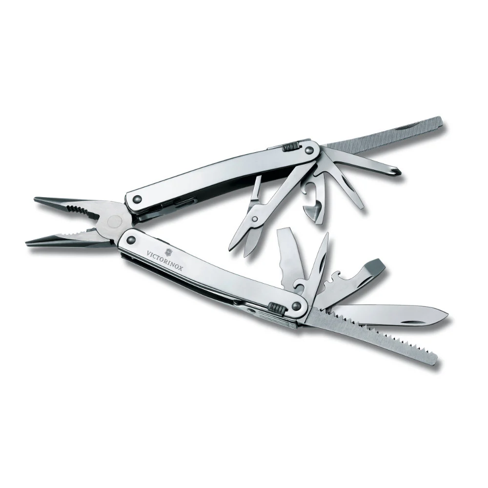 Victorinox SwissTool Spirit Plus Pointed Multi-tool with Leather Box Pouch - Image 3