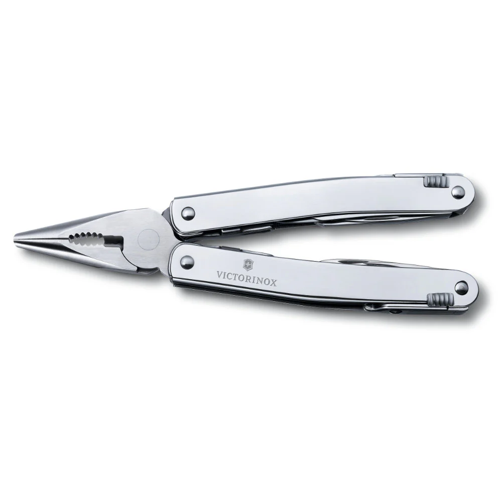 Victorinox SwissTool Spirit Plus Pointed Multi-tool with Leather Box Pouch - Image 4