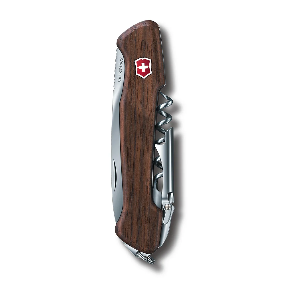 Victorinox Walnut Wine Master with Leather Pouch - Image 3