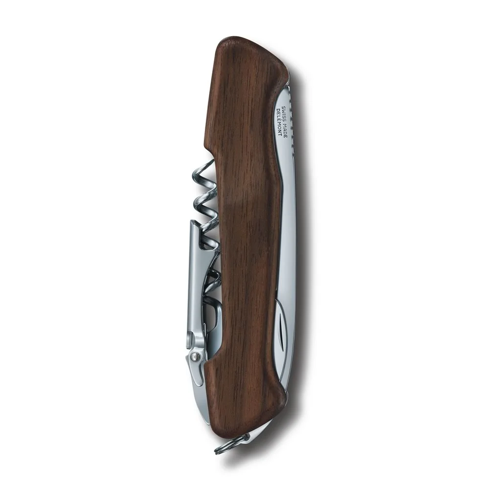 Victorinox Walnut Wine Master with Leather Pouch - Image 4