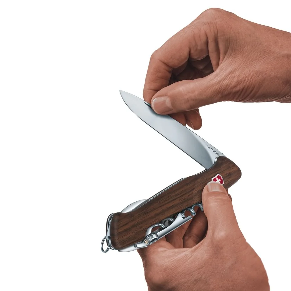 Victorinox Walnut Wine Master with Leather Pouch - Image 6
