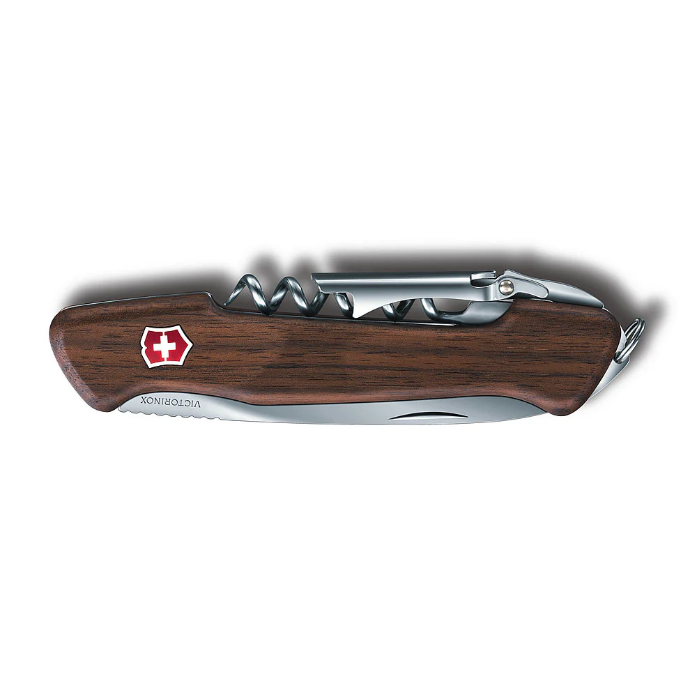Victorinox Walnut Wine Master with Leather Pouch - Image 7