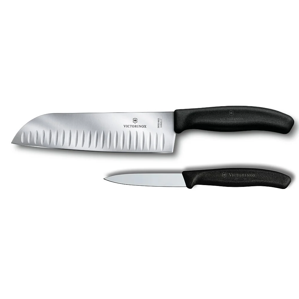 Swiss Classic 2-Piece Santoku Starter by Victorinox