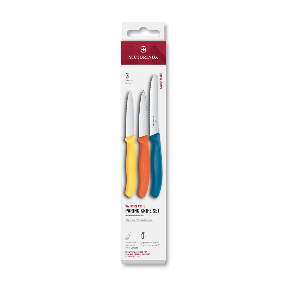 Swiss Classic 3-Piece Paring Knife Set by Victorinox - Image 2