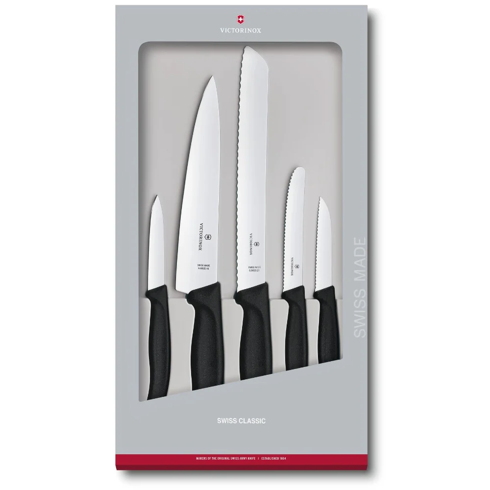 Swiss Classic 5-Piece Kitchen Knife Set by Victorinox - Image 2