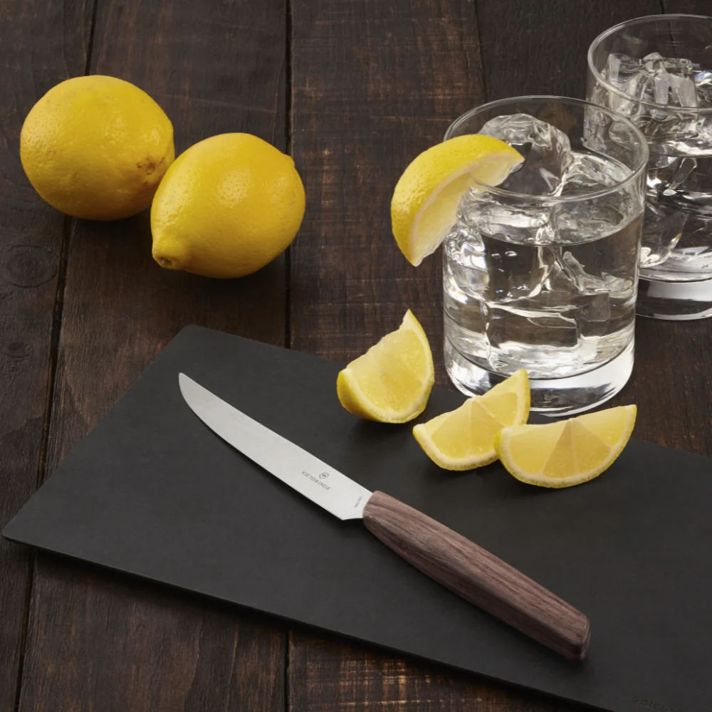 Swiss Modern Wood 2-Piece Steak Knife Set by Victorinox - Image 4