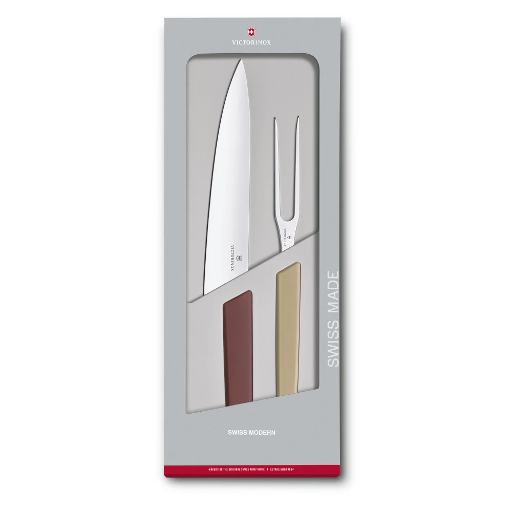 Swiss Modern Colors 2-Piece Carving Set by Victorinox - Image 4