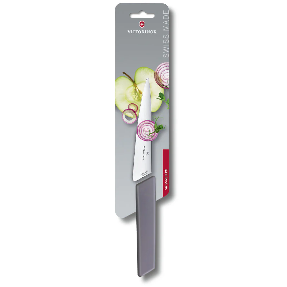 Swiss Modern Colors 6" Chef's Knife in Lilac by Victorinox - Image 2