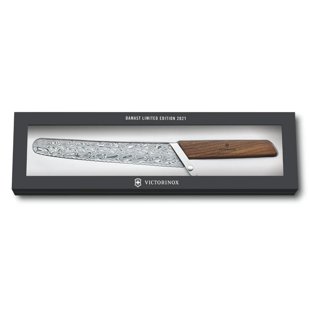 Swiss Modern Damast Bread Knife Limited Edition Knife 2021 - Image 2