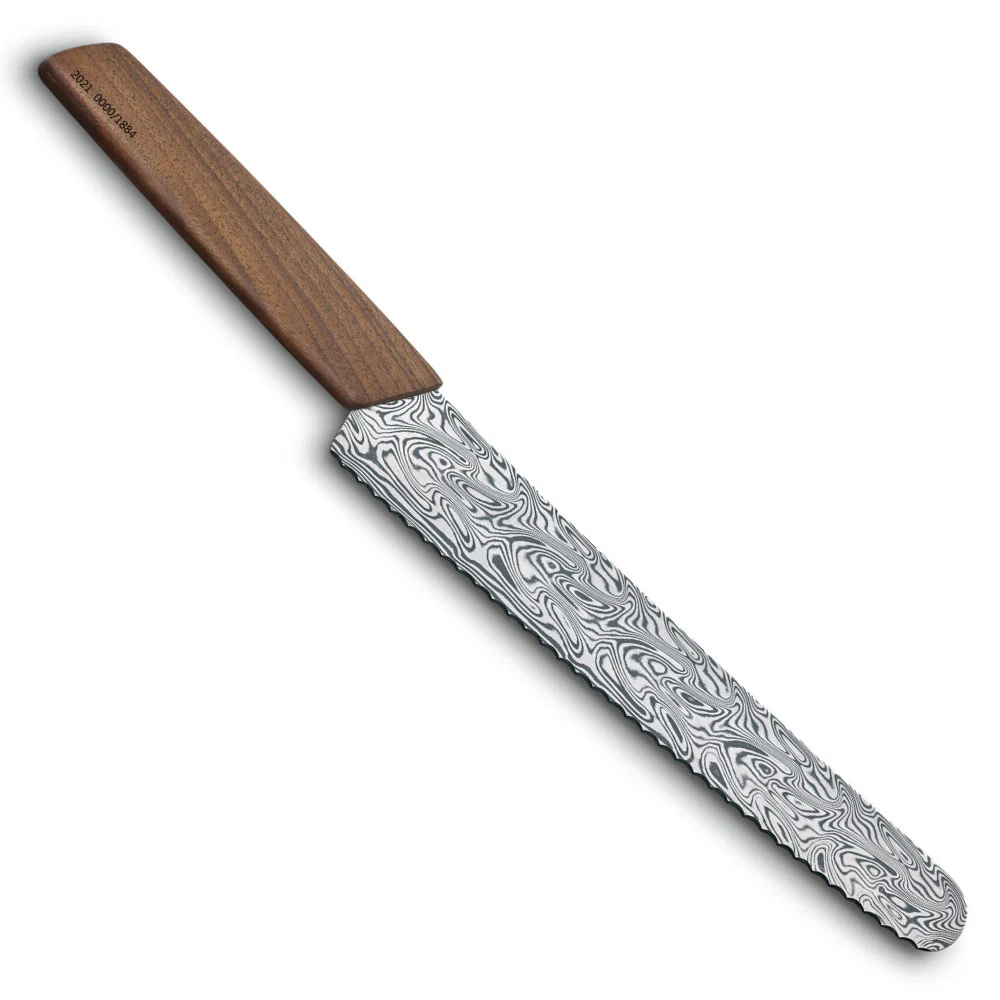 Swiss Modern Damast Bread Knife Limited Edition Knife 2021 - Image 3