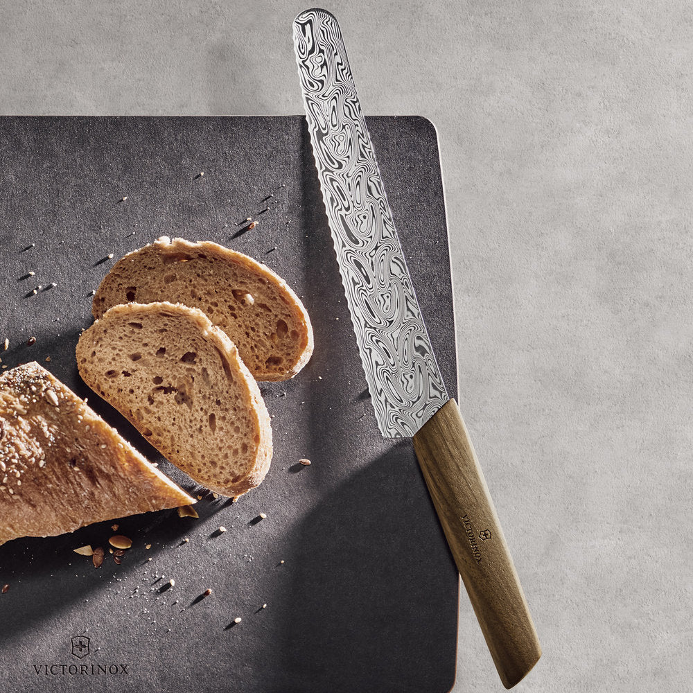 Swiss Modern Damast Bread Knife Limited Edition Knife 2021 - Image 4