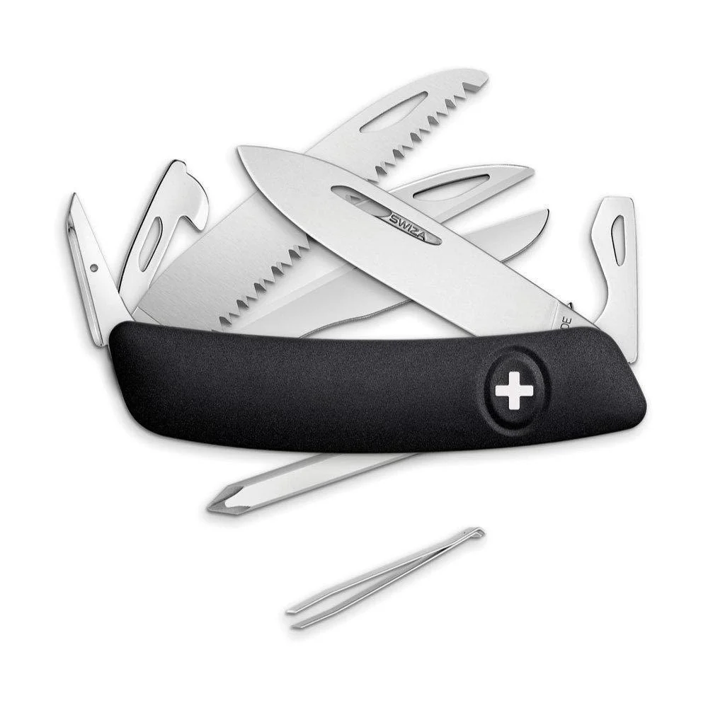 Swiza D10 Swiss Pocket Knife, Black - Image 3