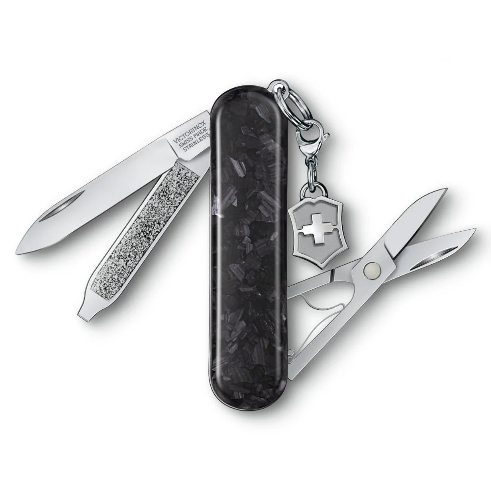 Victorinox Carbon Classic SD Brilliant Swiss Army Knife - Image 2