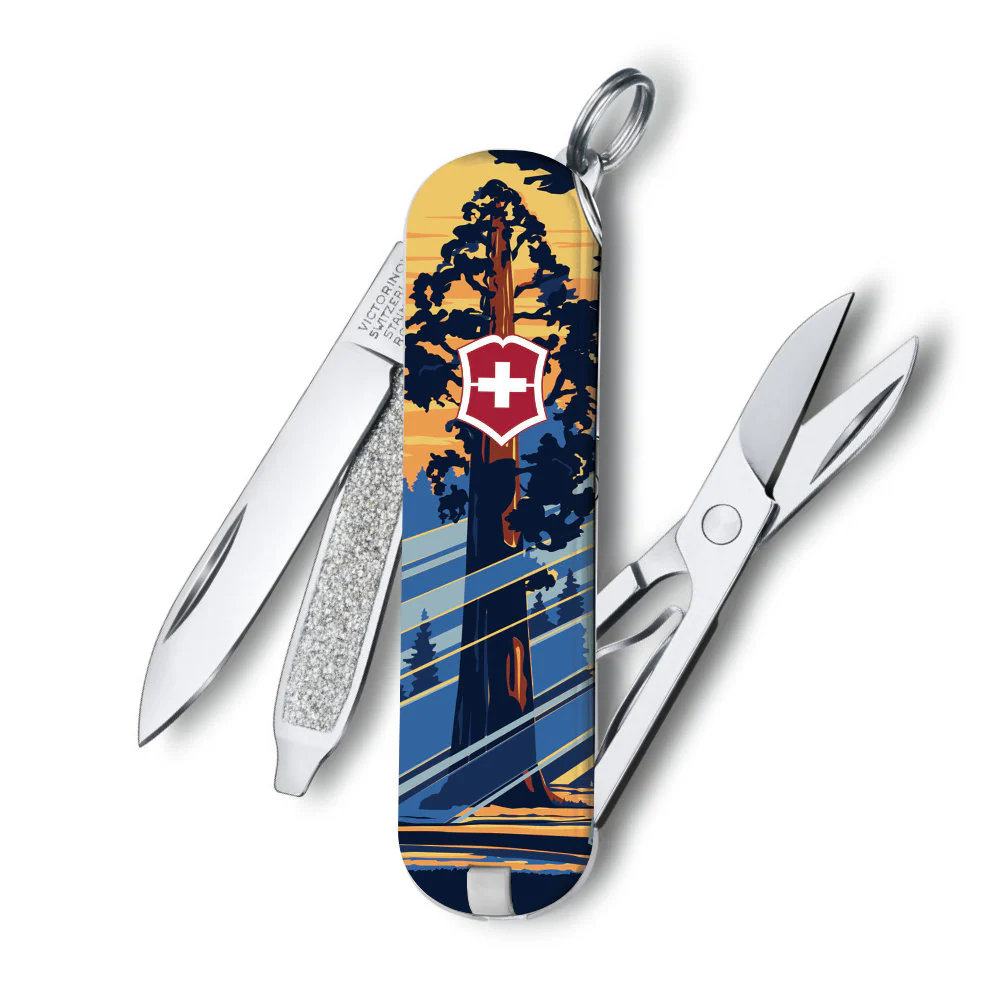Victorinox General Grant National Park Poster Art Classic SD Swiss Army Knife