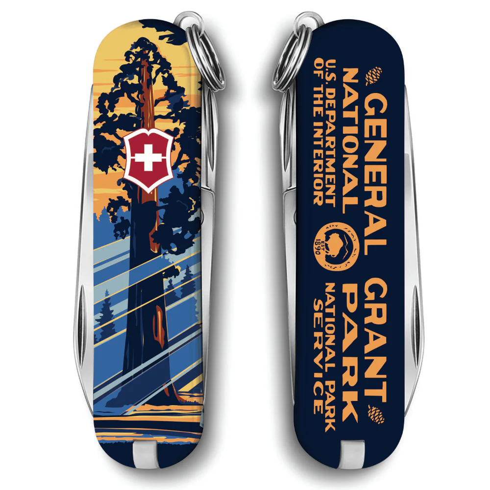 Victorinox General Grant National Park Poster Art Classic SD Swiss Army Knife - Image 2