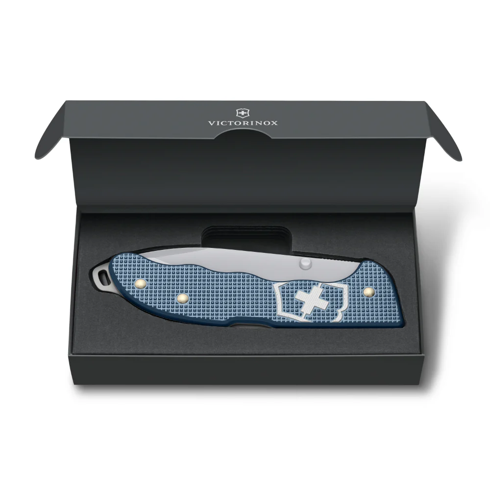 Victorinox Glacial Blue Evoke Alox 2026 Limited Edition Swiss Army Knife - Image 7