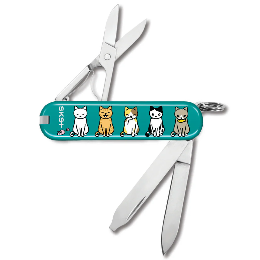 Victorinox Happy Cats Classic SD Designer Swiss Army Knife - Image 2