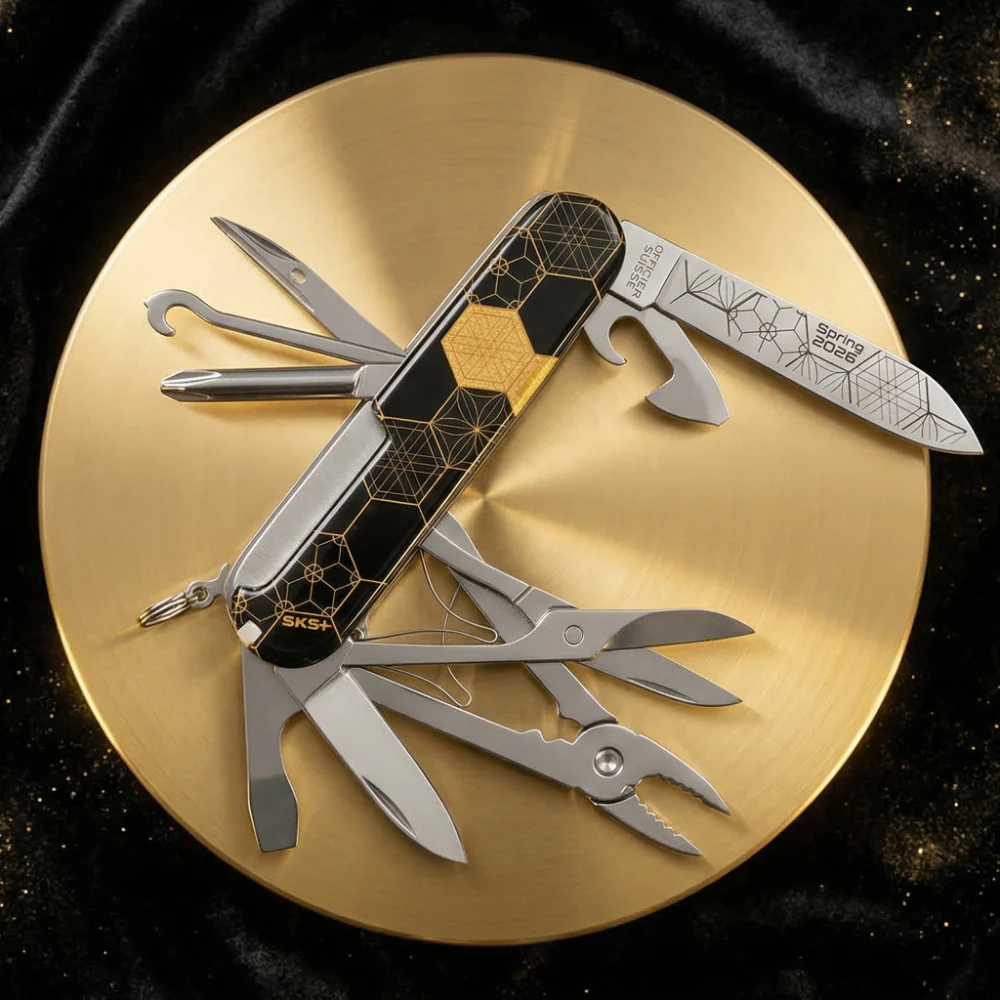 Victorinox Kaleidoscope Spring 2026 Designer Deluxe Tinker Swiss Army Knife - Image 3