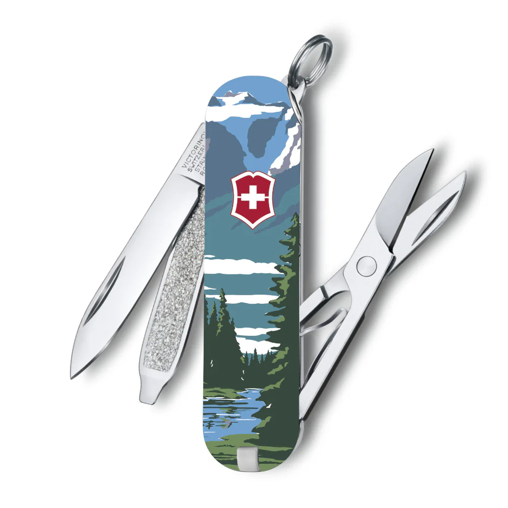 Victorinox Olympic National Park Poster Art Classic SD Swiss Army Knife