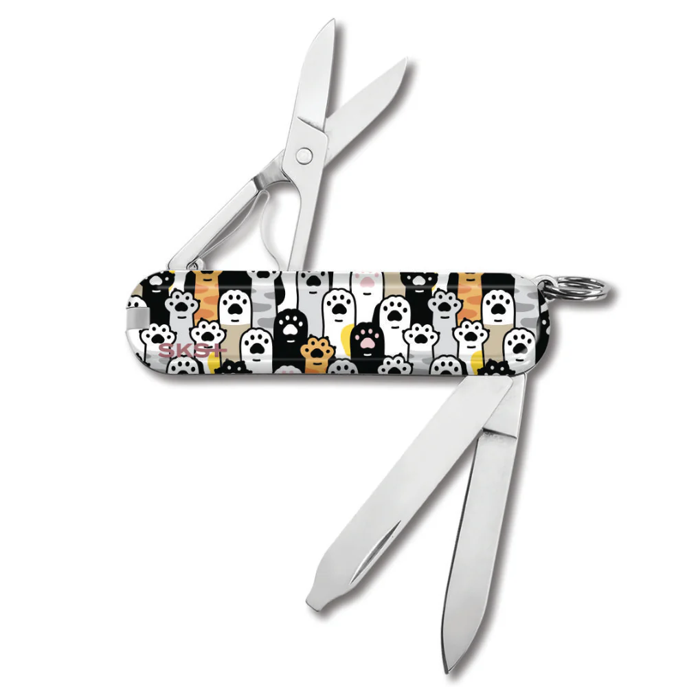 Victorinox Paws in the Air Classic SD Designer Swiss Army Knife - Image 2