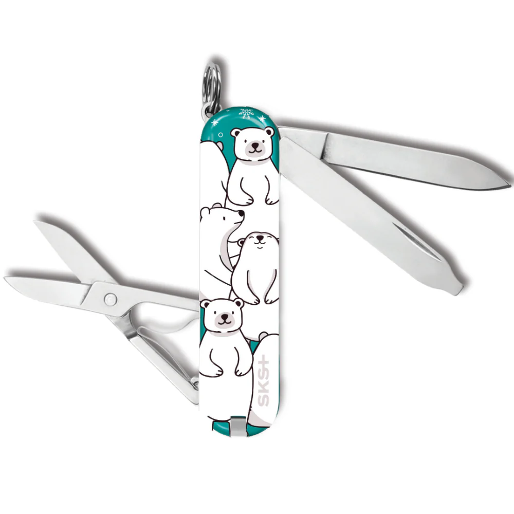 Victorinox Polar Bears Classic SD Designer Swiss Army Knife - Image 2