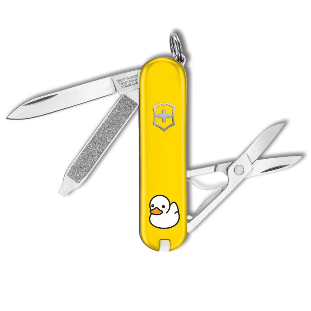 Victorinox Rubber Duckies Classic SD Designer Swiss Army Knife
