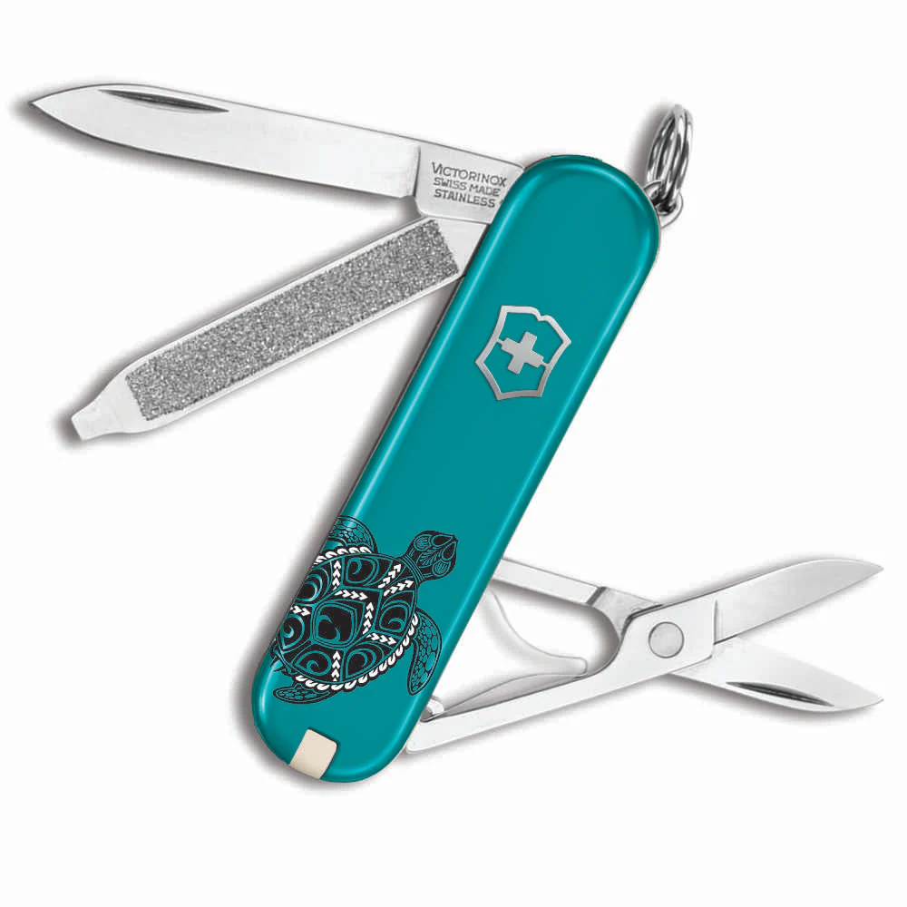 Victorinox Sea Turtles Classic SD Designer Swiss Army Knife