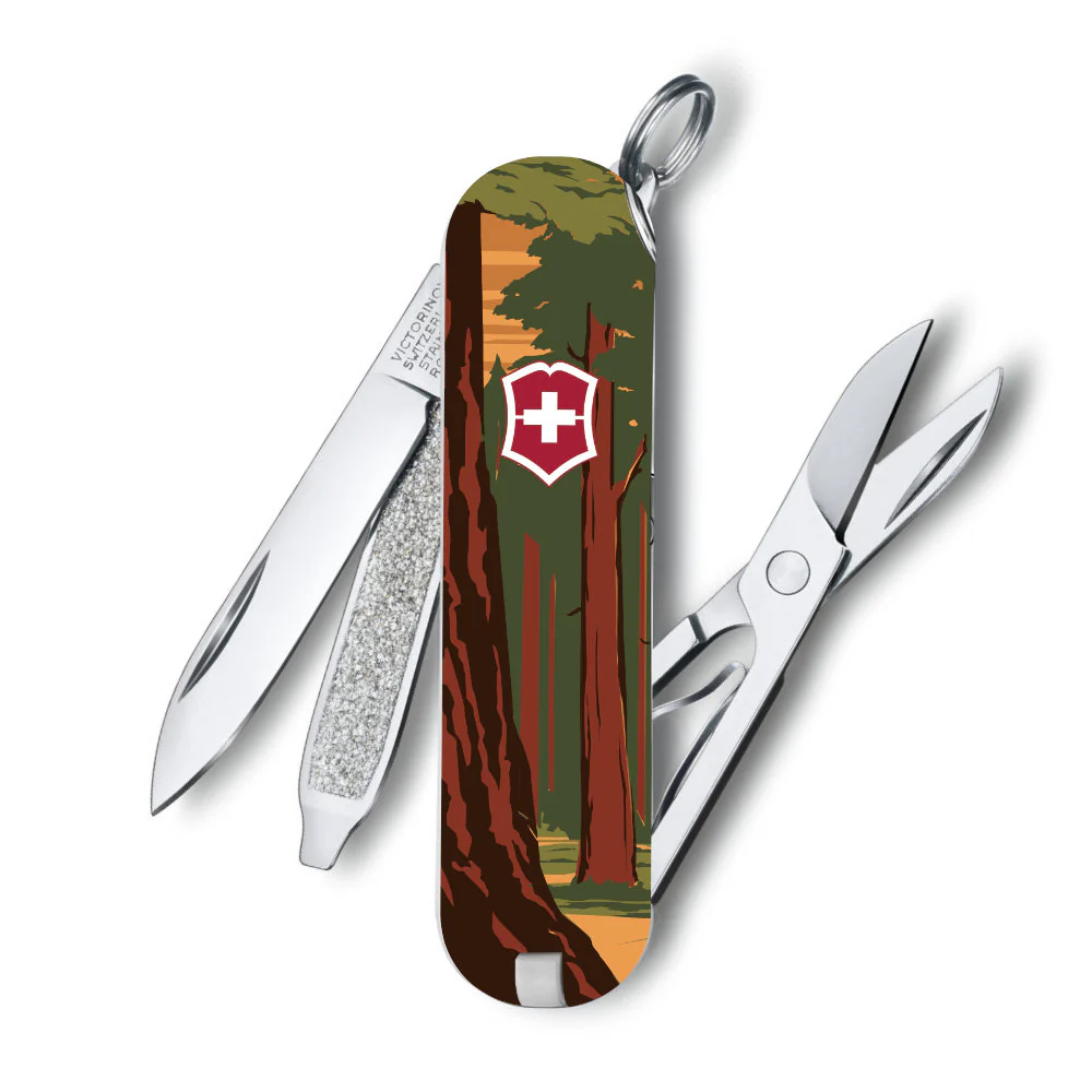 Victorinox Sequoia National Park Poster Art Classic SD Swiss Army Knife