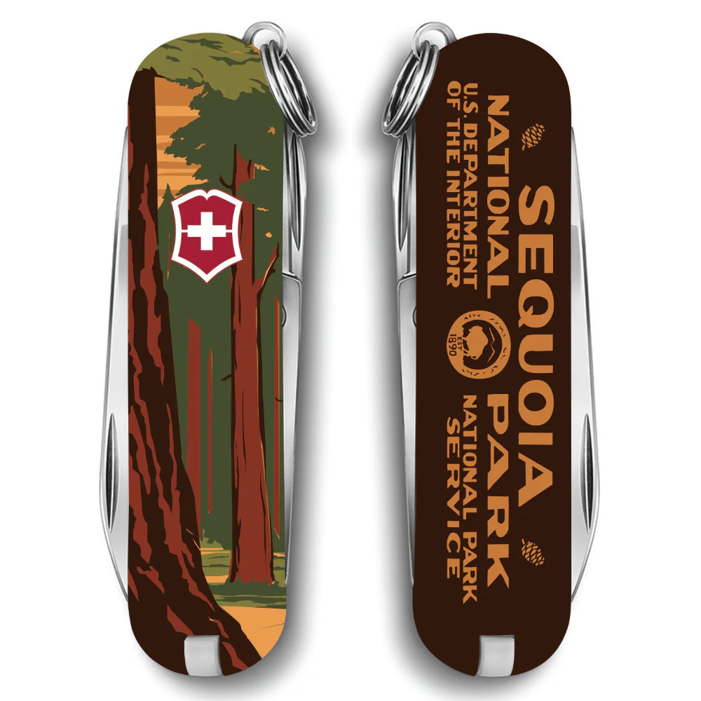 Victorinox Sequoia National Park Poster Art Classic SD Swiss Army Knife - Image 2