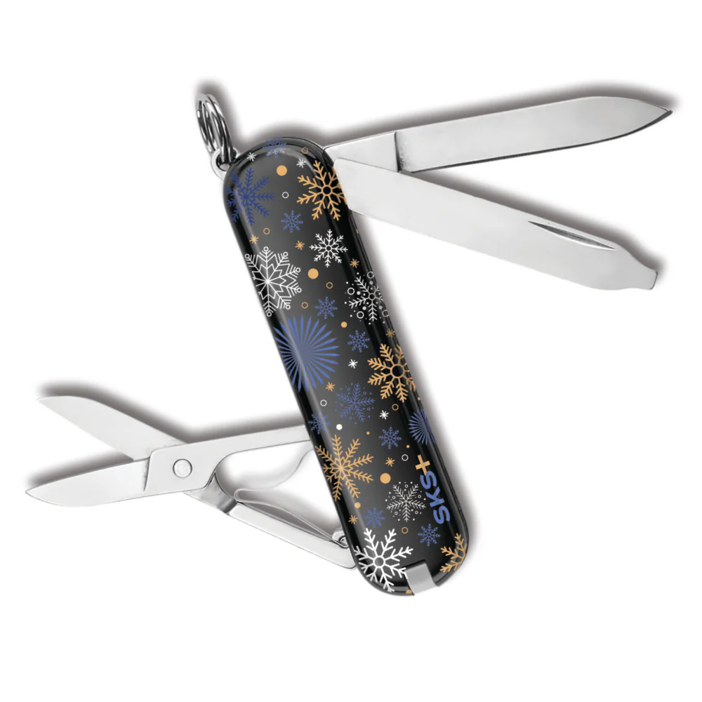 Victorinox Snow Flurries Classic SD Designer Swiss Army Knife - Image 2