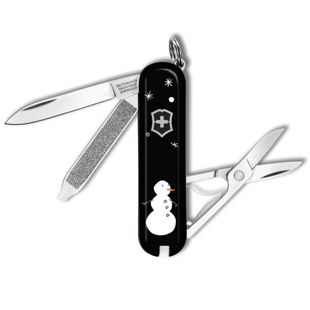 Victorinox Snowmen Classic SD Designer Swiss Army Knife