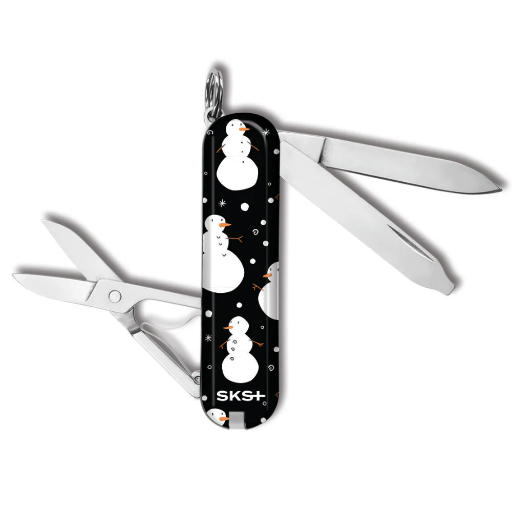 Victorinox Snowmen Classic SD Designer Swiss Army Knife - Image 2