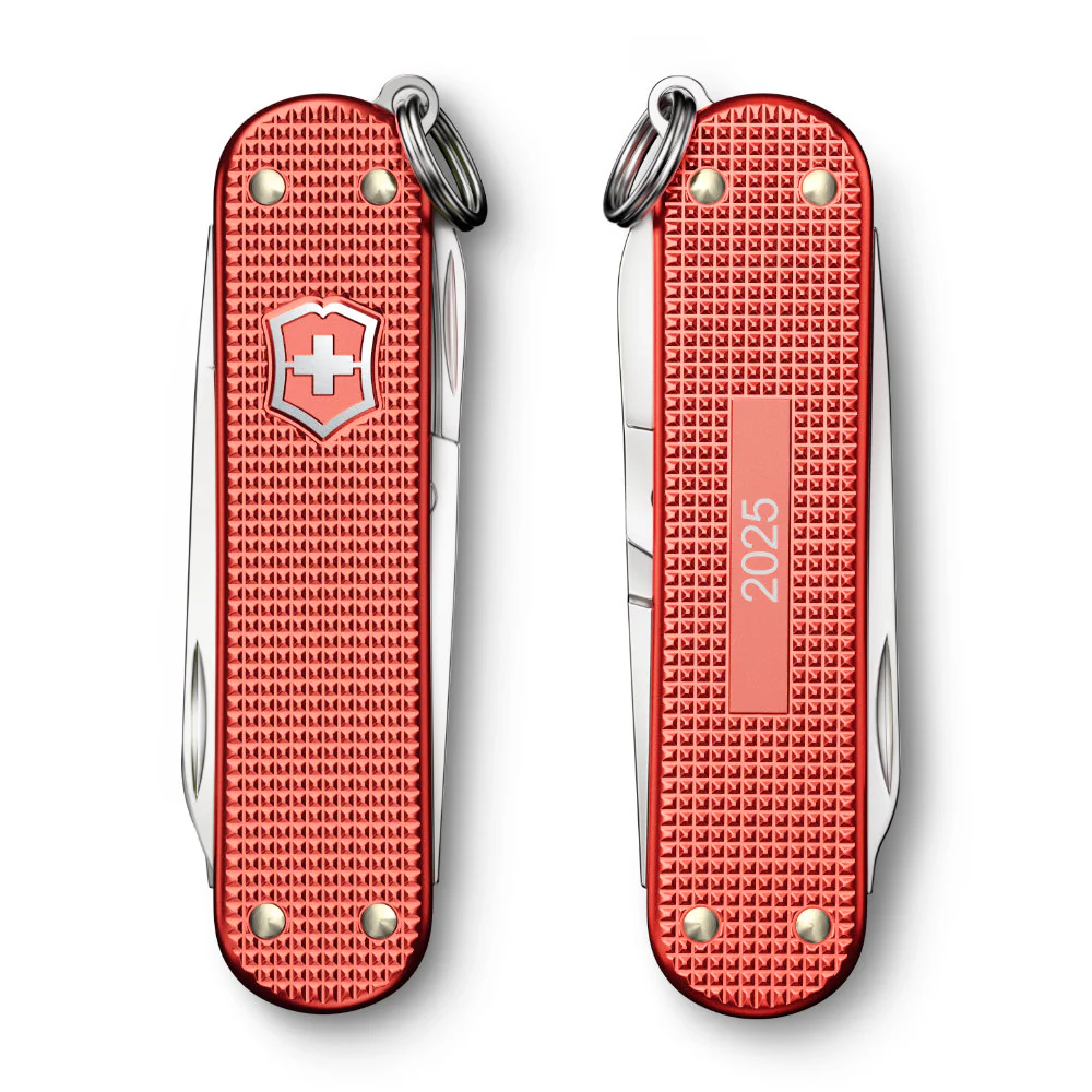 Victorinox Stone Red Classic SD Alox 2025 Limited Edition Swiss Army Knife - Image 2