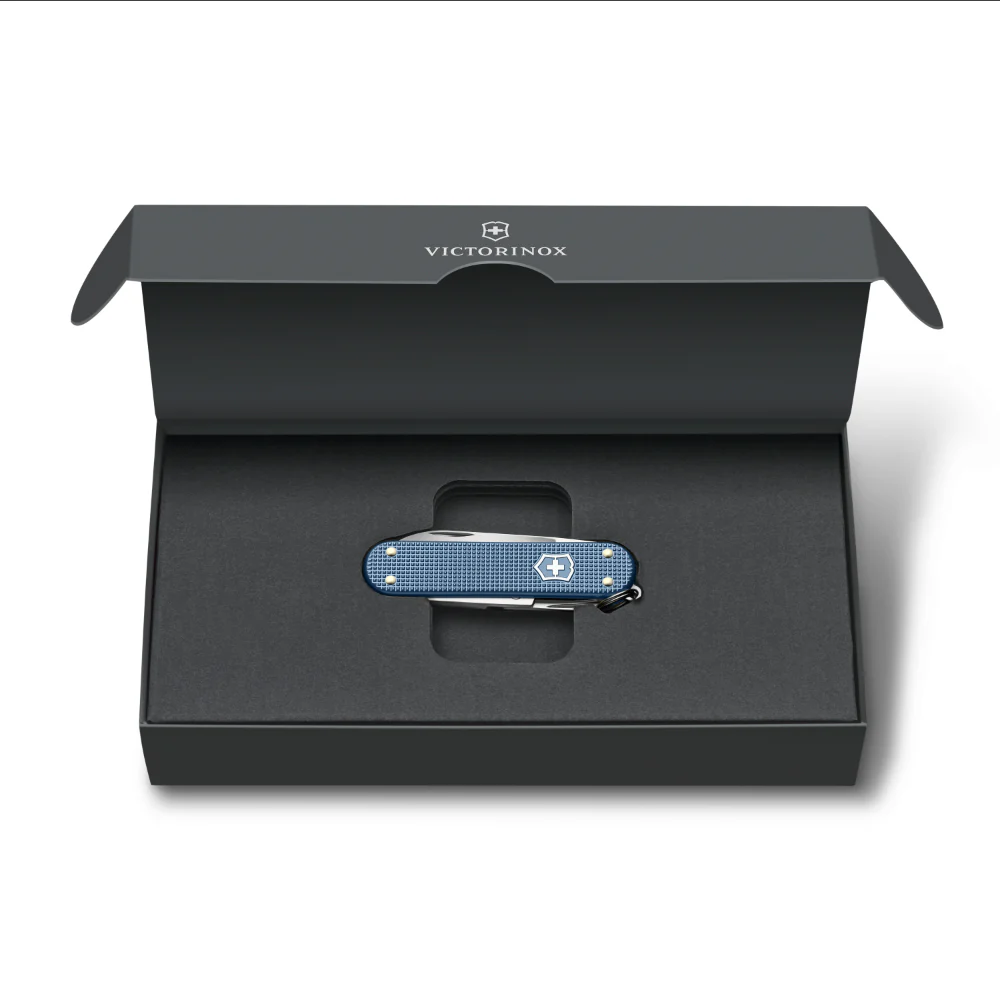 Victorinox Glacial Blue Classic SD Alox 2026 Limited Edition Swiss Army Knife - Image 3